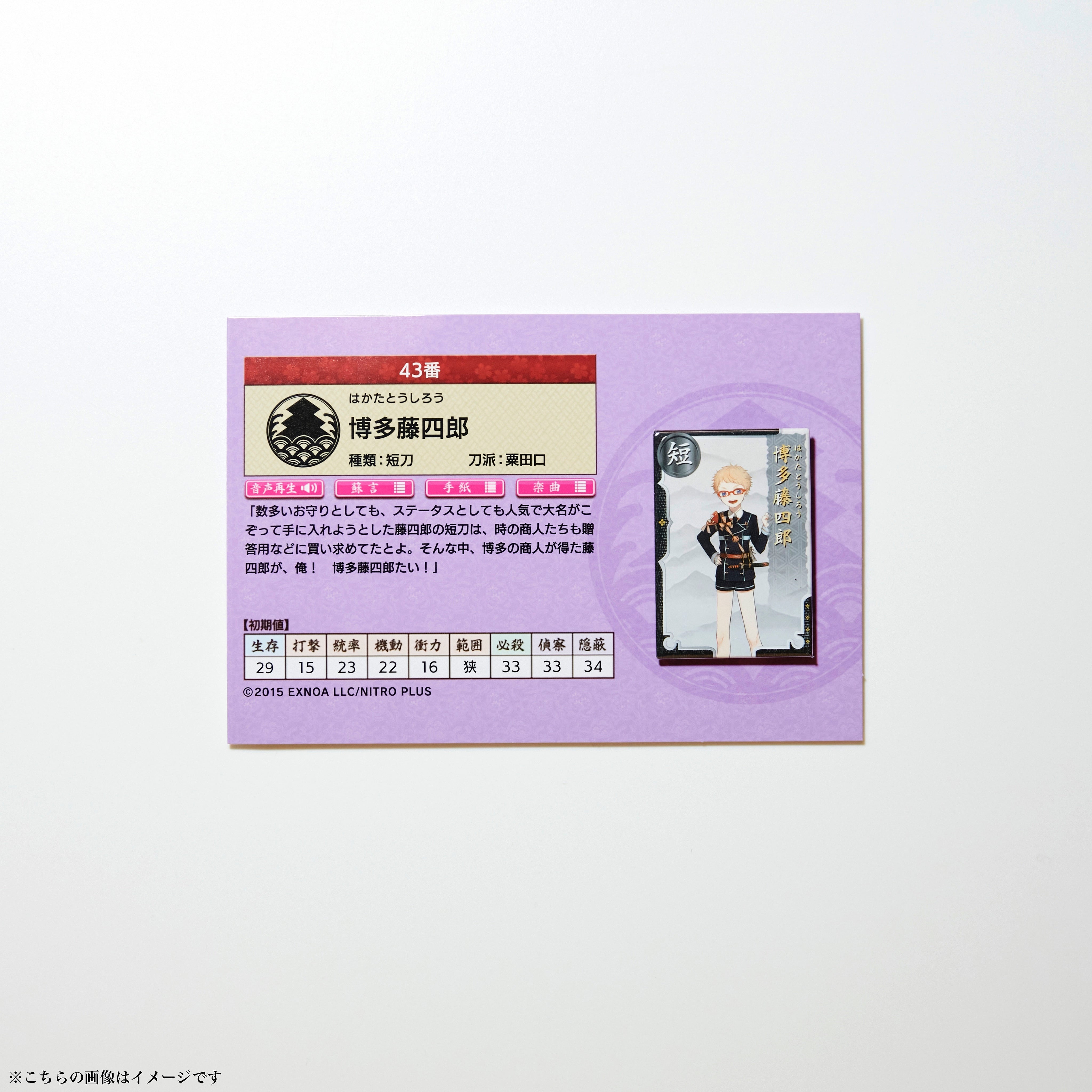 刀剣乱舞ONLINE 刀帳缶バッジコレクション~其の3~(全10種 刀剣乱舞ONLINE 刀帳缶バッジコレクション~其の3~(全10種