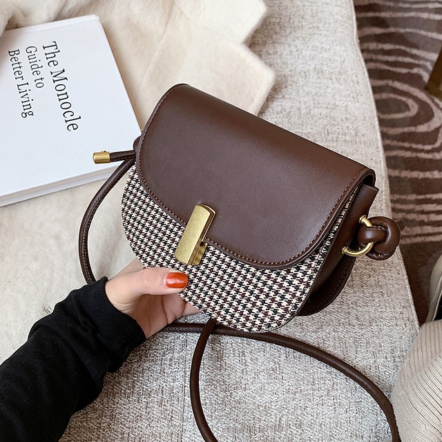 スタイルオータムウィンタースタンダード レトロ 秋物 冬物 メッセンジャーバッグ サドルバッグ シートバッグ 手作りハンドバック36410082078