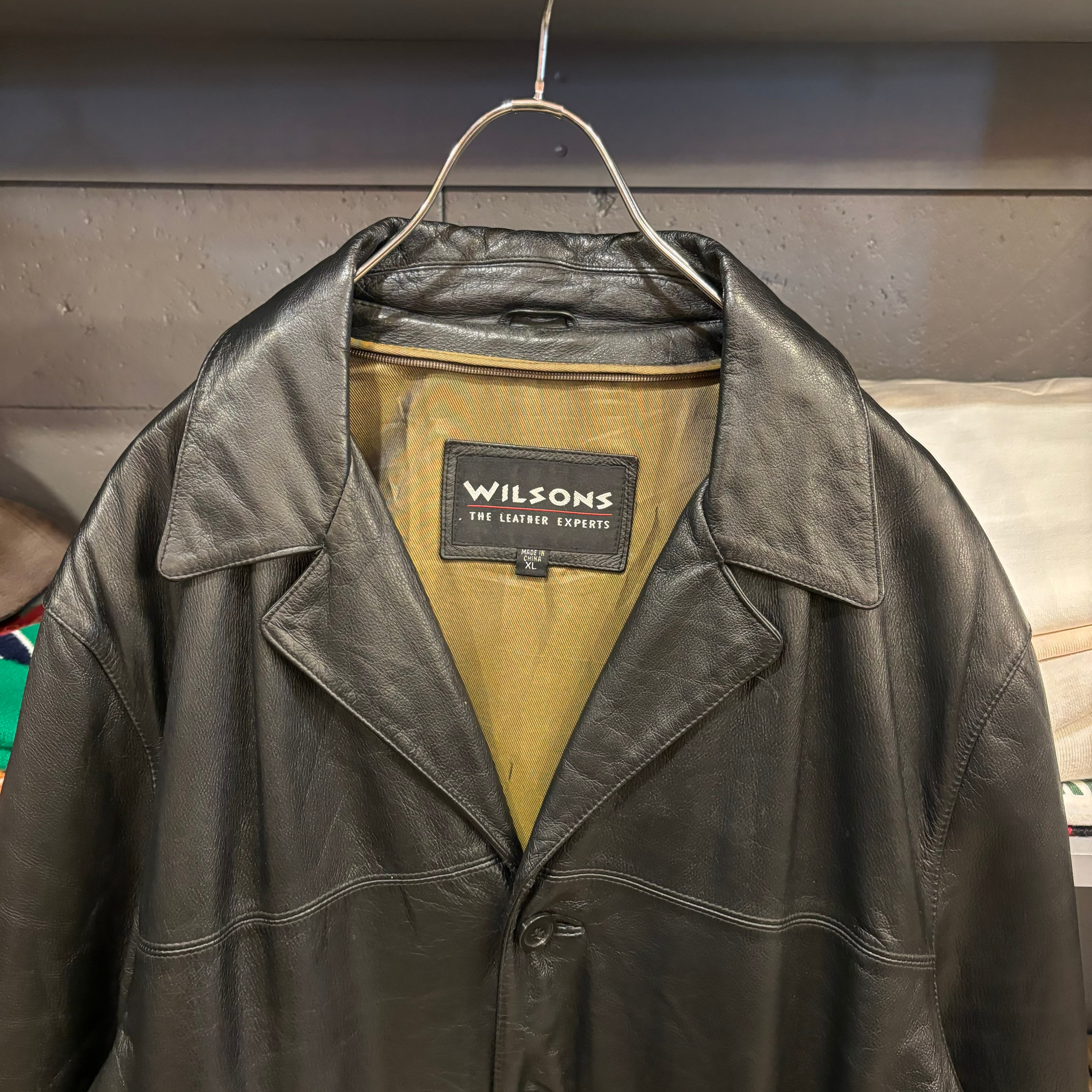 90s WILSONS Leather Car Coat | VOSTOK 90s WILSONS Leather Car Coat | VOSTOK