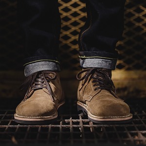 Retro Yellow Brown Ankle Boots / レトロ イエロー ブラウン アンクル ブーツ