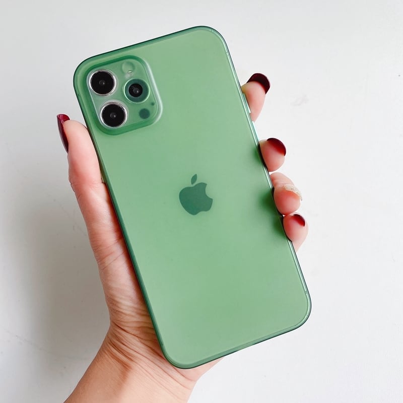 再販】5色から選べる◎半透明 シンプル クリアケース iPhone14