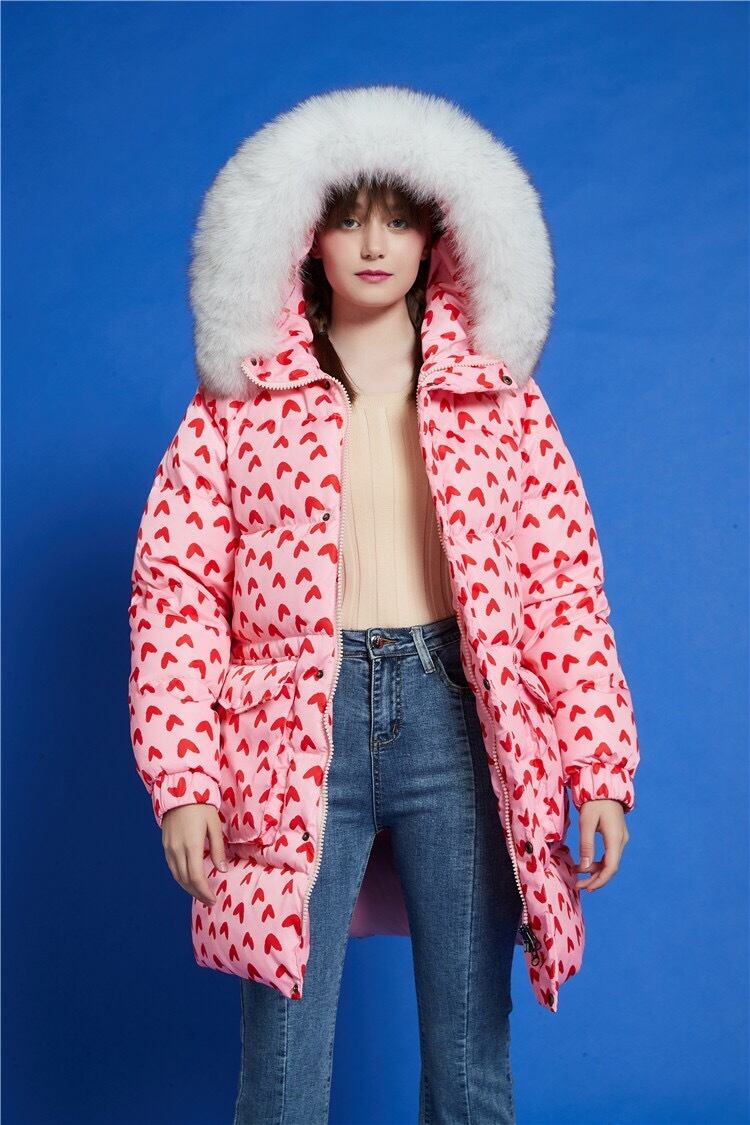 美品】TULIP韓国製ヴィンテージフォックス足付ファー装飾付きニット 