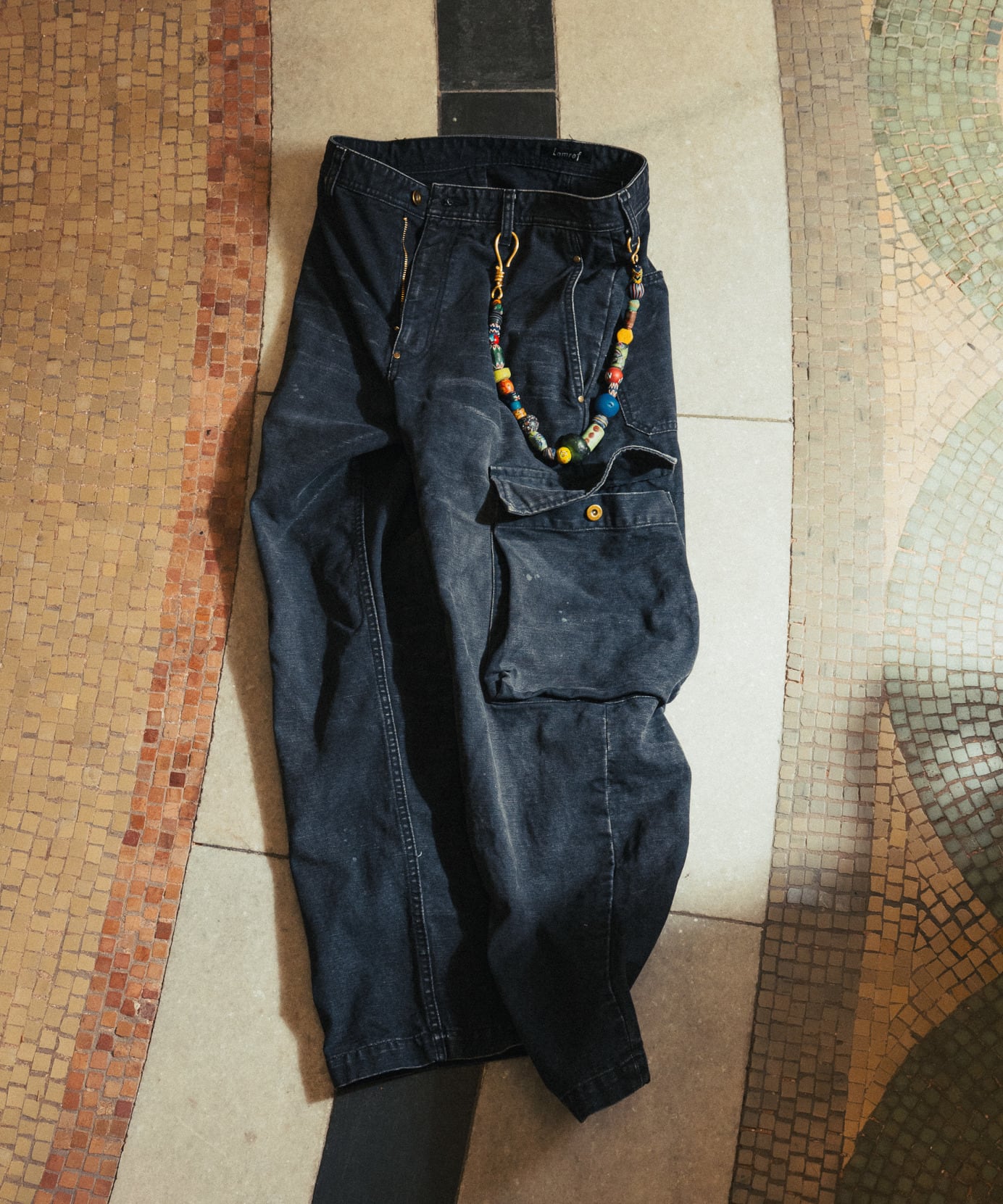 Lamrof /LM-26FW-AC01 AFRICAN BEADS CHAIN by SHITABAKABA