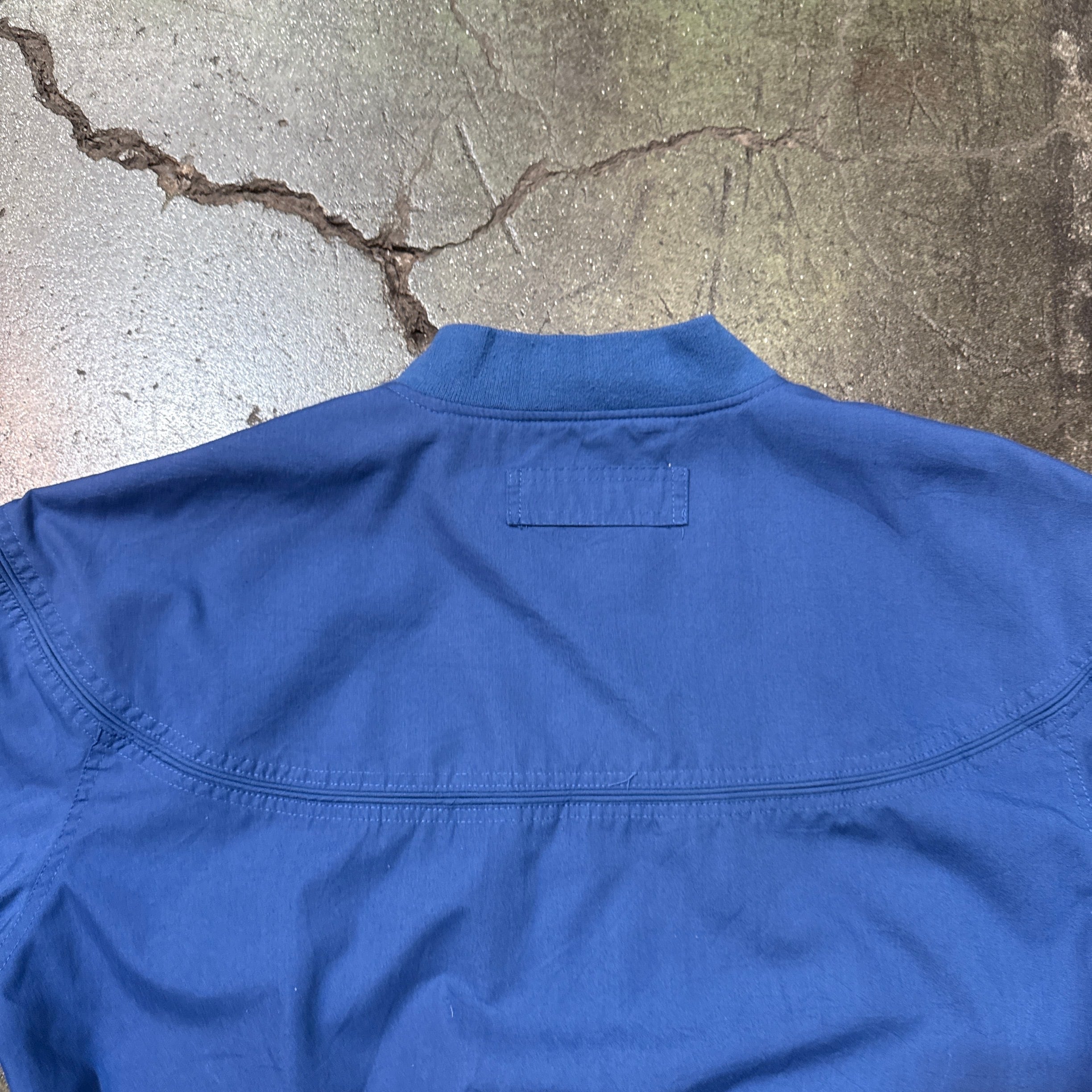 90s〜00s HABAND Cup Shoulder Jacket Derby Jacket Blue 90年代 00