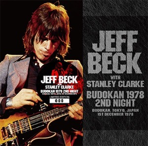 NEW JEFF BECK  with STANLEY CLARKE - BUDOKAN 1978 2ND NIGHT 2CDR  Free Shipping  Japan Tour