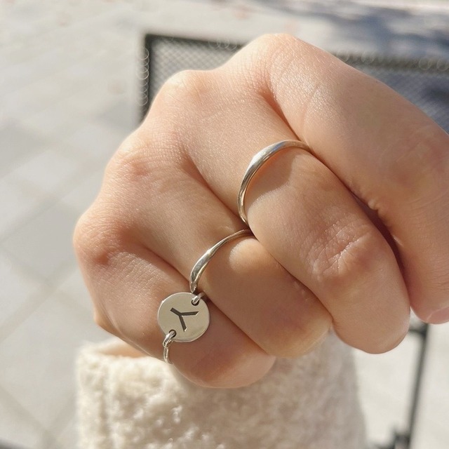 【予約販売】silver925 favorite word ring