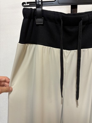 【MAX BLUE】 ストレッチナイロンリブパンツ　644408-12