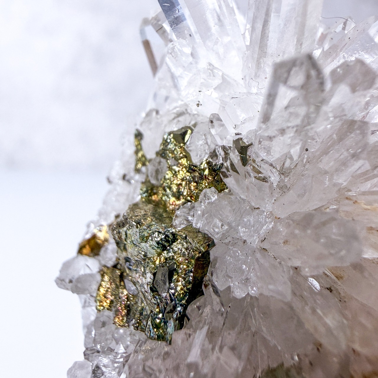パイライト・水晶クラスター * Pyrite * 天然石