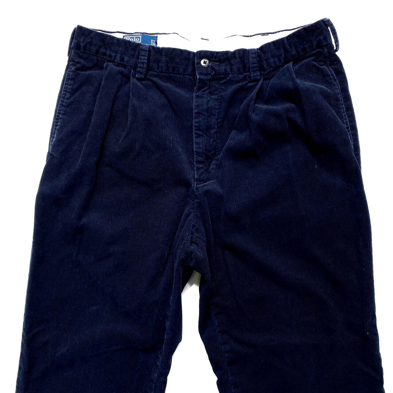 POLO BY RALPH LAUREN ラルフローレン 細畝 ツータック コーデュロイ