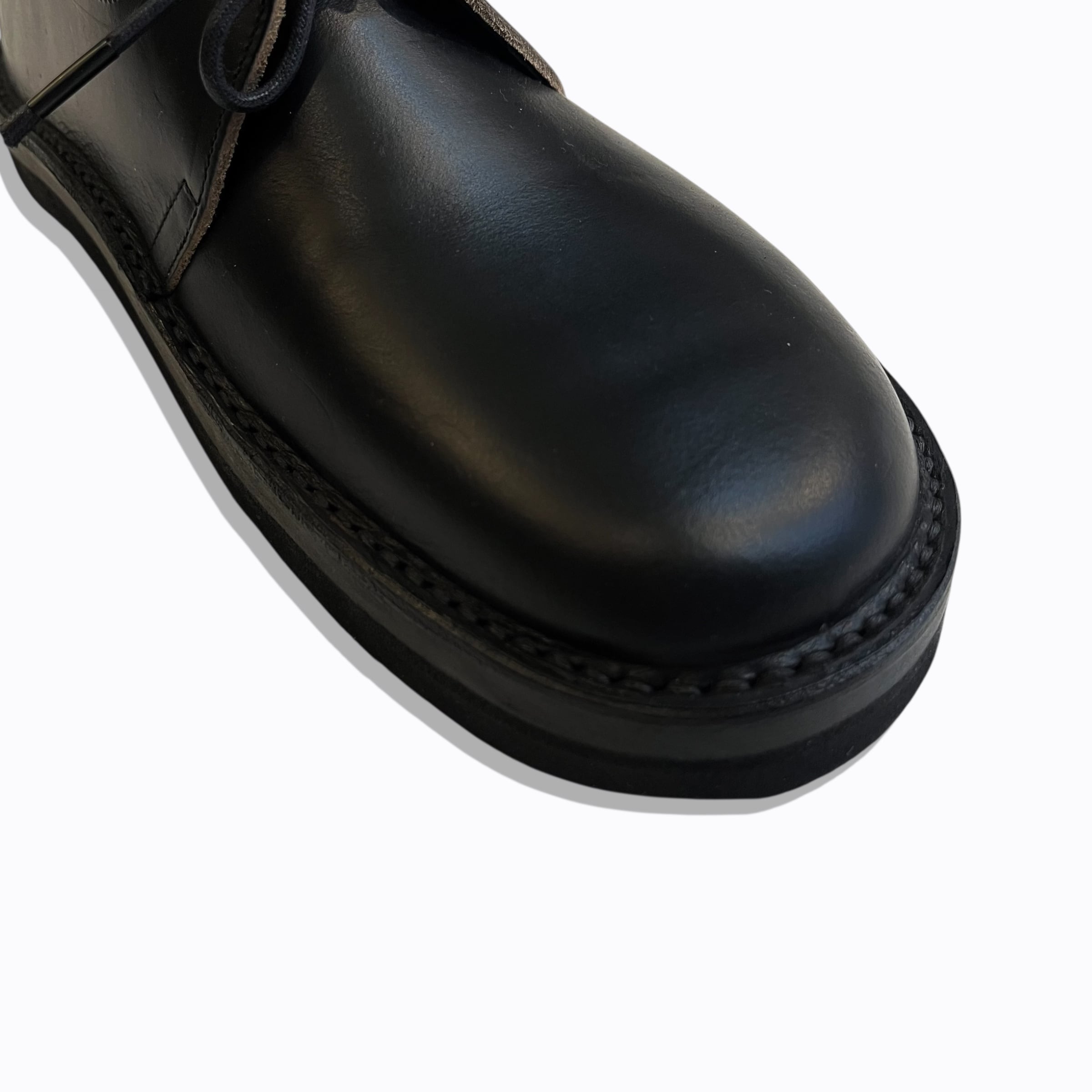 YOKO SAKAMOTO 【ヨーコサカモト】FOOTBED LEATHER MILITARY SHOSE