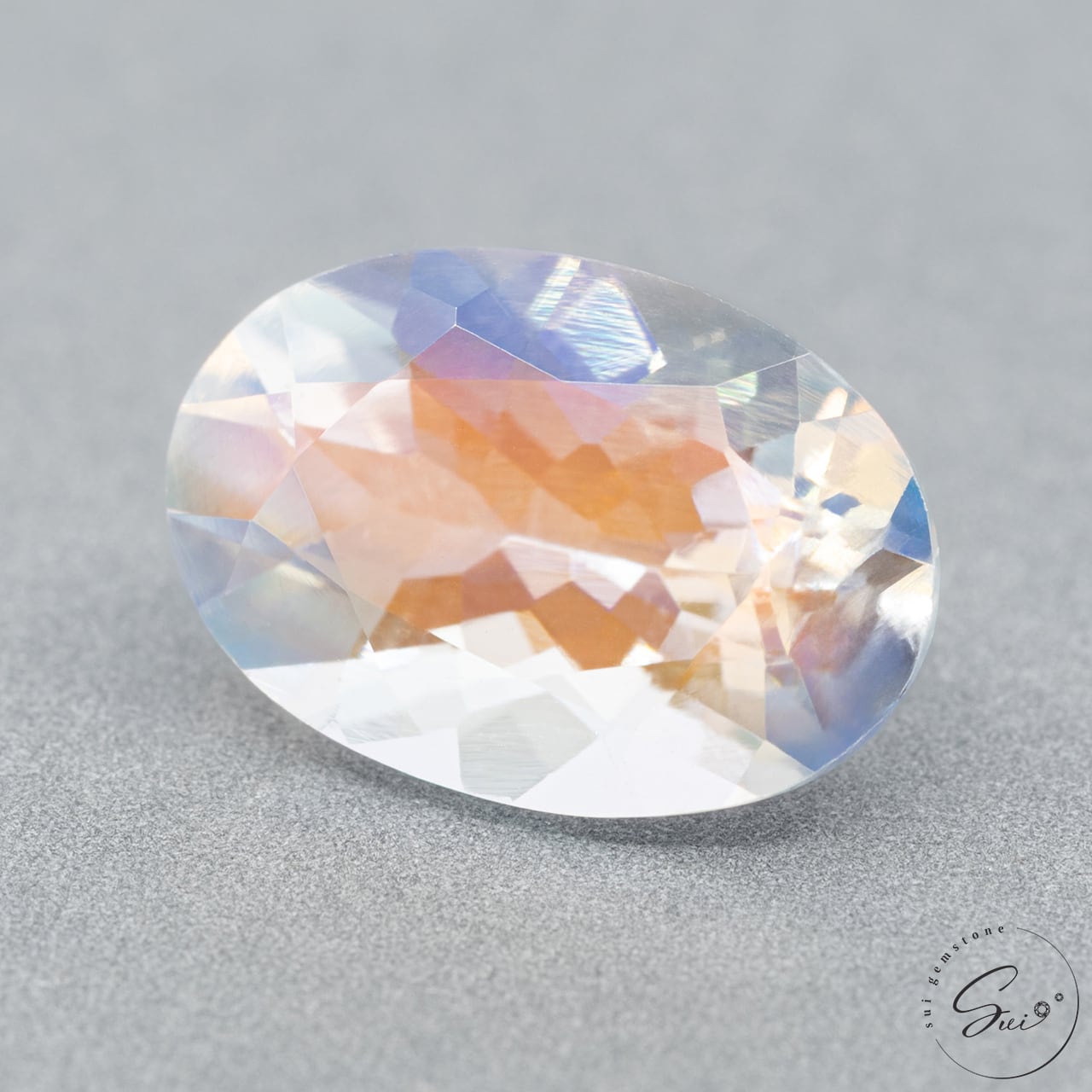 天然【非加熱】レインボームーンストーン 1.10ct | SUI GEMSTONE