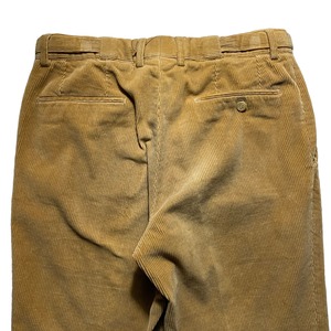 vintage GUCCI mustard color wide wale corduroy pants
