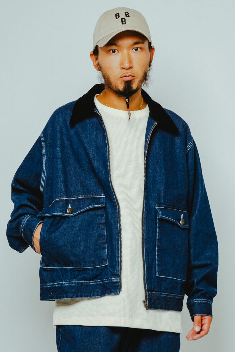 Denim / Hickory Tracker Jacket - 102616200 | 【BIG MIKE / ビッグ