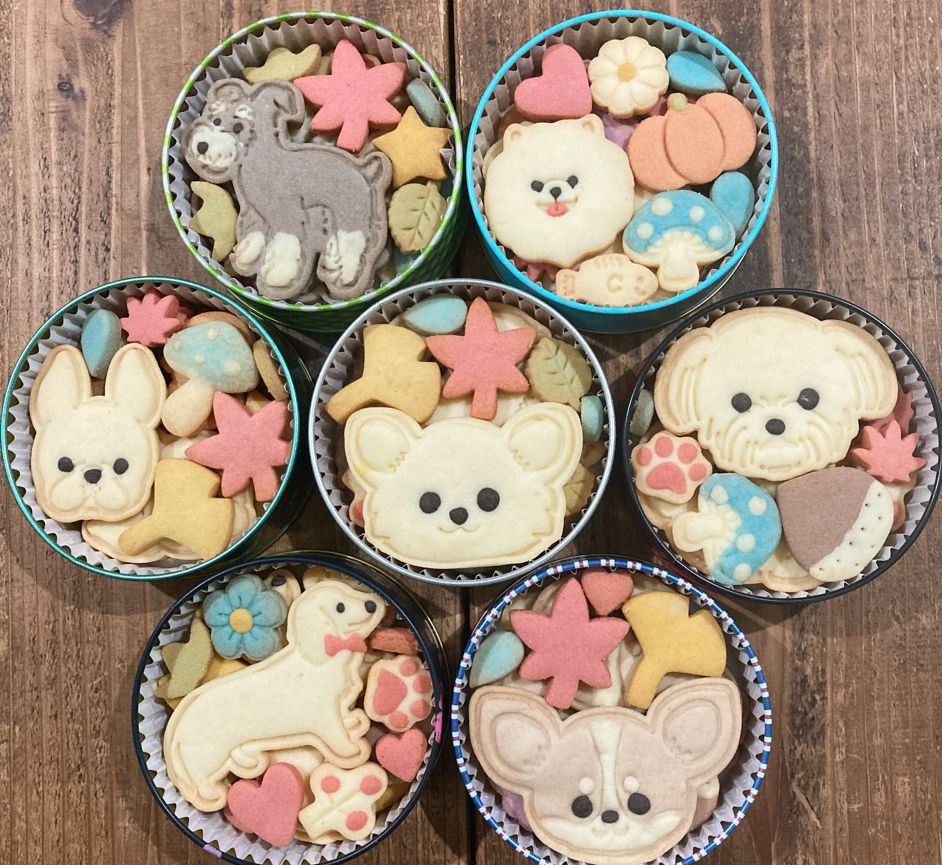 わんこクッキー缶 | パンと和菓子の店mochiri わんこクッキー缶 | パンと和菓子の店mochiri