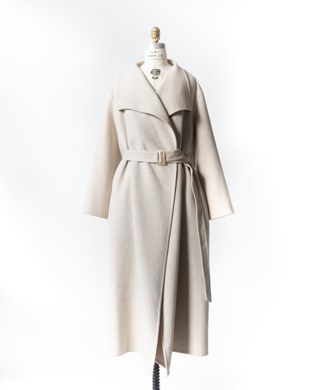 〈Hermès by martin margiela〉Cashmere Belted Coat