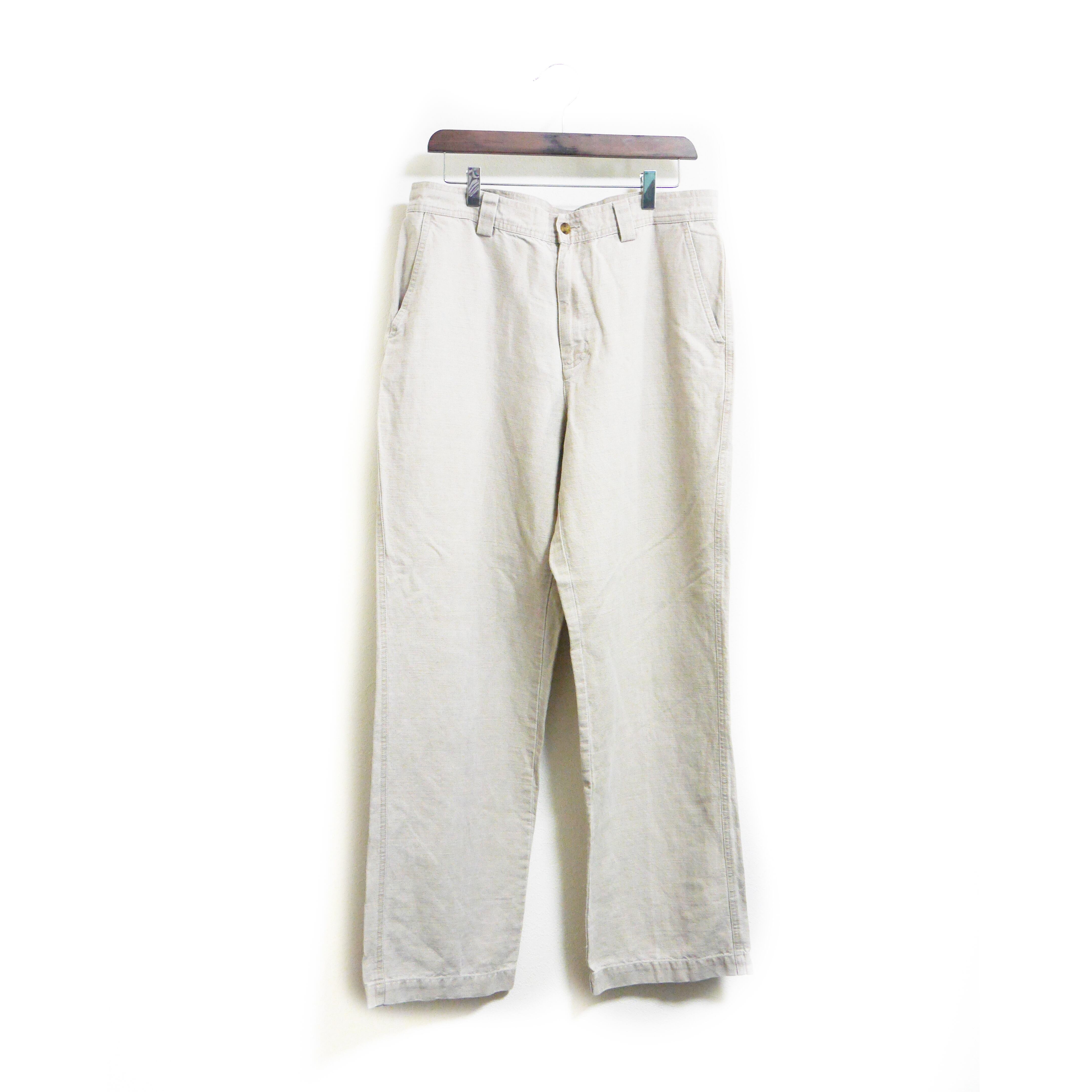 ＜L.L.Bean＞ 90’s Linen Straight Wide Pants