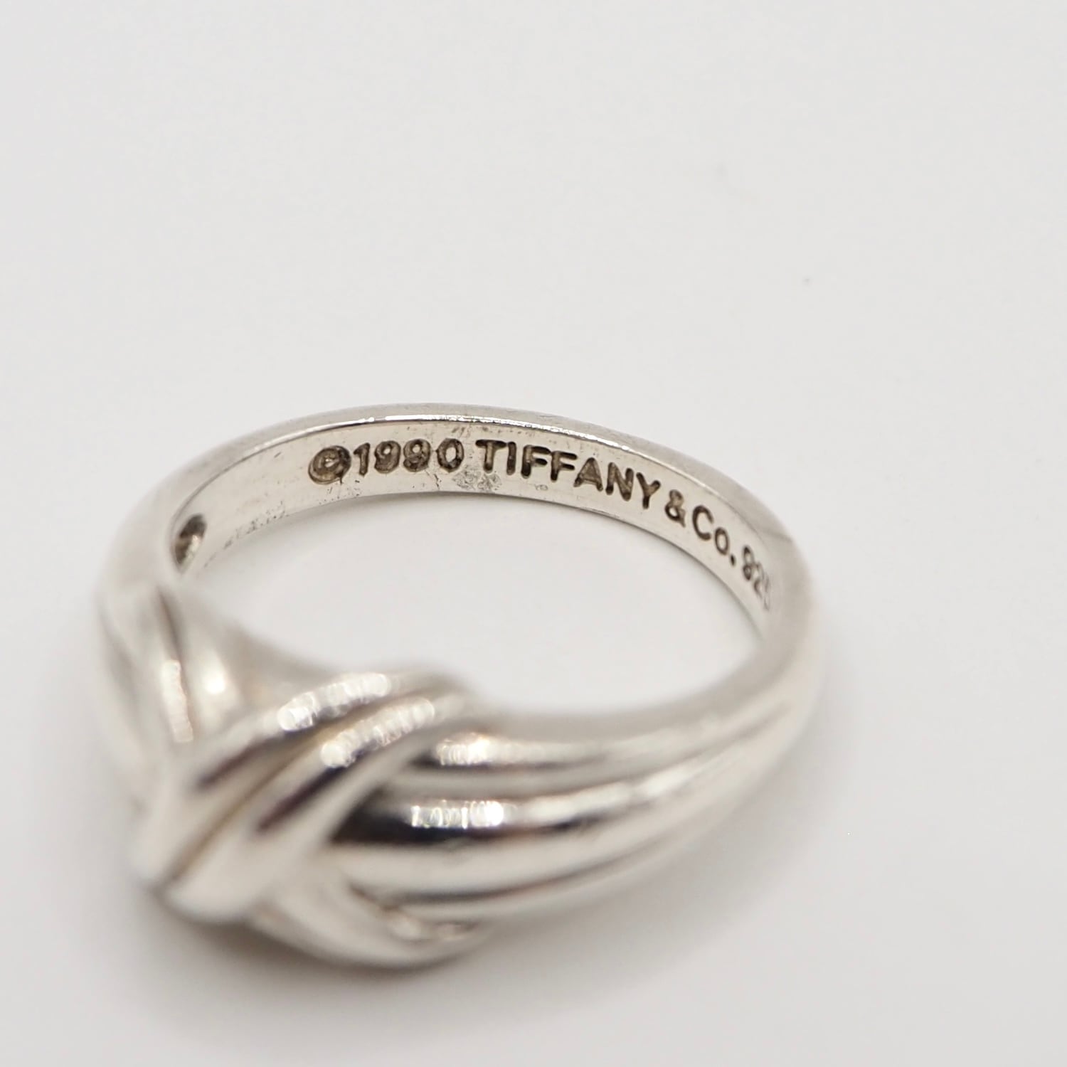 Tiffany&Co. 約13号 シグネチャー リング シルバー925 ティファニー