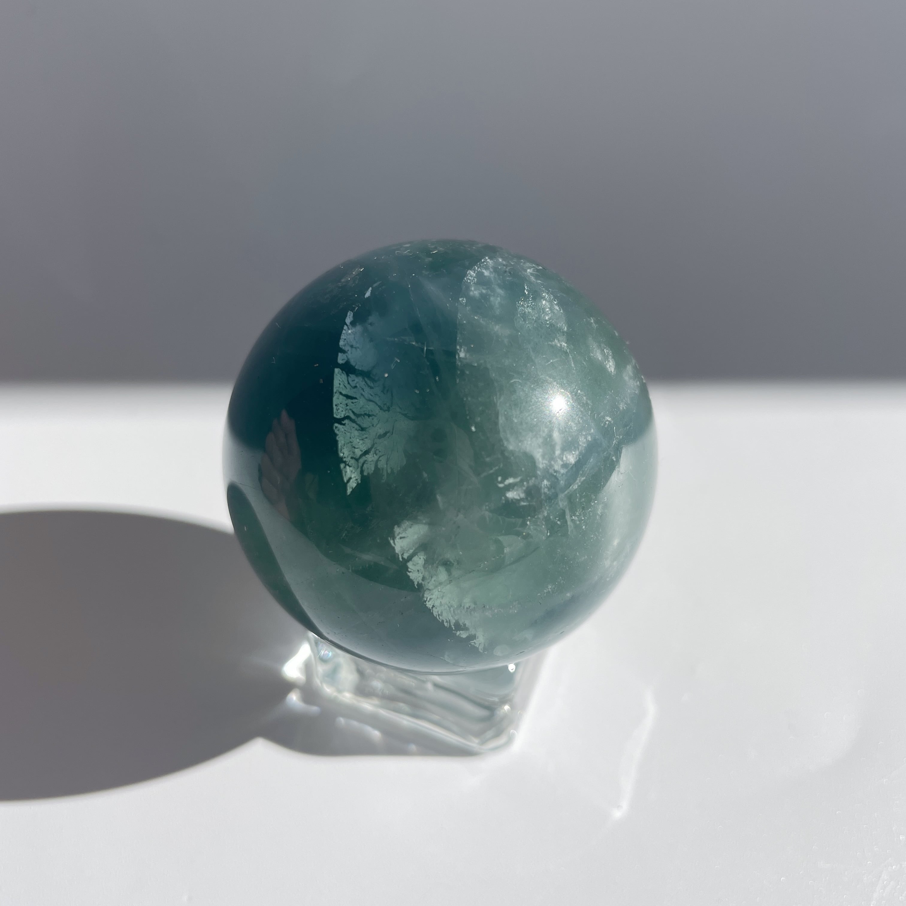 グリーンフローライト スフィア07◇Green Fluorite sphere◇ 天然石