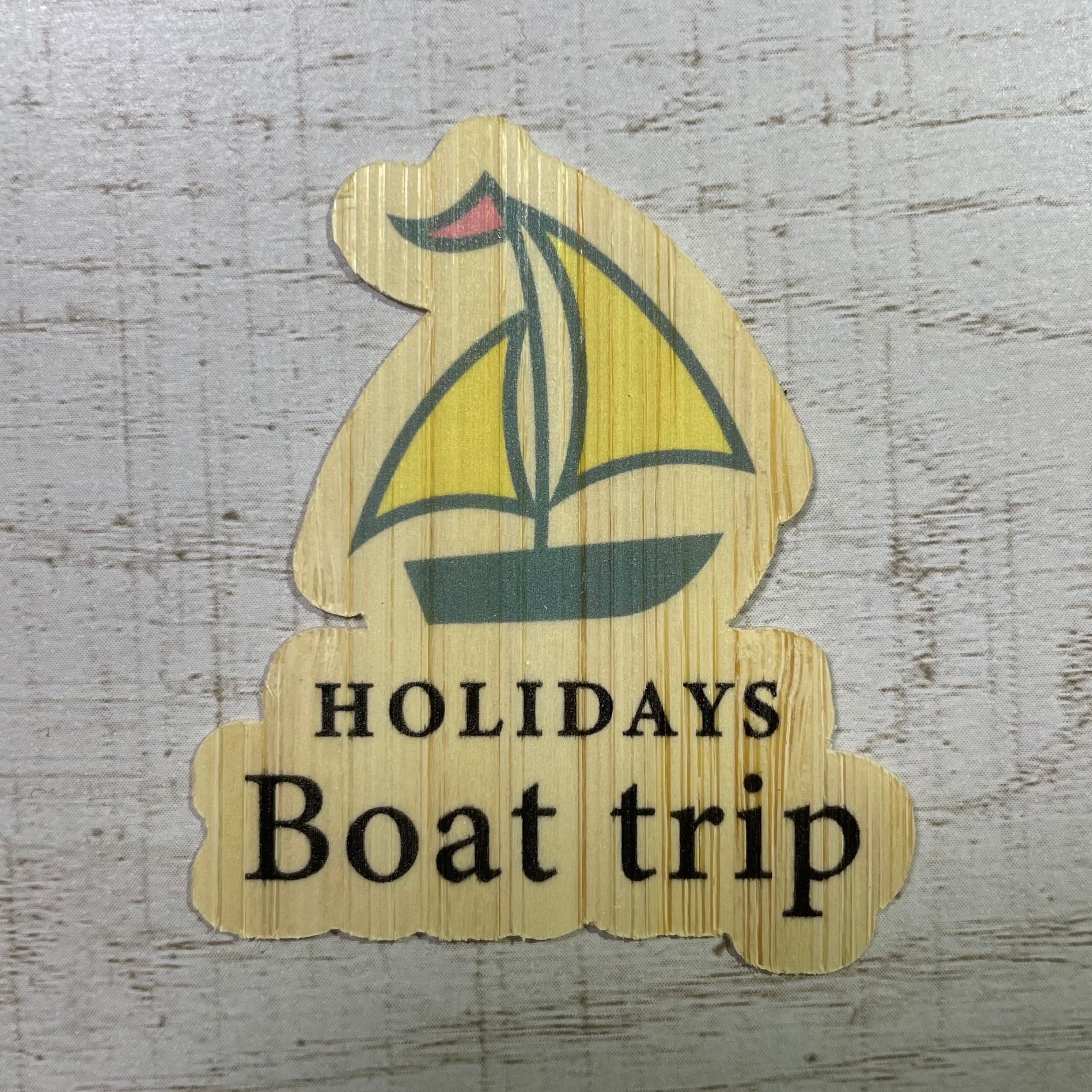 バンブーステッカー　ヨット　ステッカー