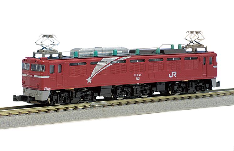 ロクハン Zゲージ T015-1 EF81形電気機関車 北斗星塗装 - 2
