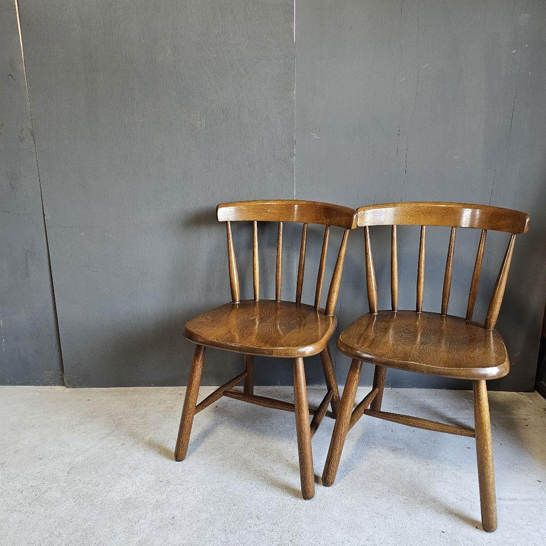 飛騨家具 WINDS 太平 ダイニングチェア 4脚セット │ ウィンザーチェア 飛騨家具 WINDS 太平 ダイニングチェア 4脚セット │ ウィンザー