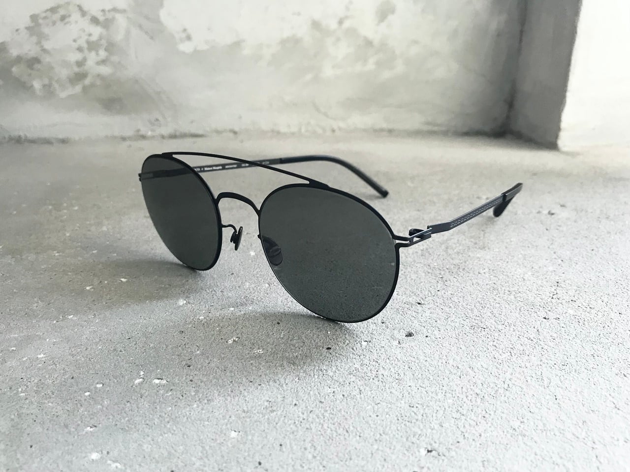 MYKITA + Maison Margiela MMCRAFT007 BLACK MADE IN GERMANY