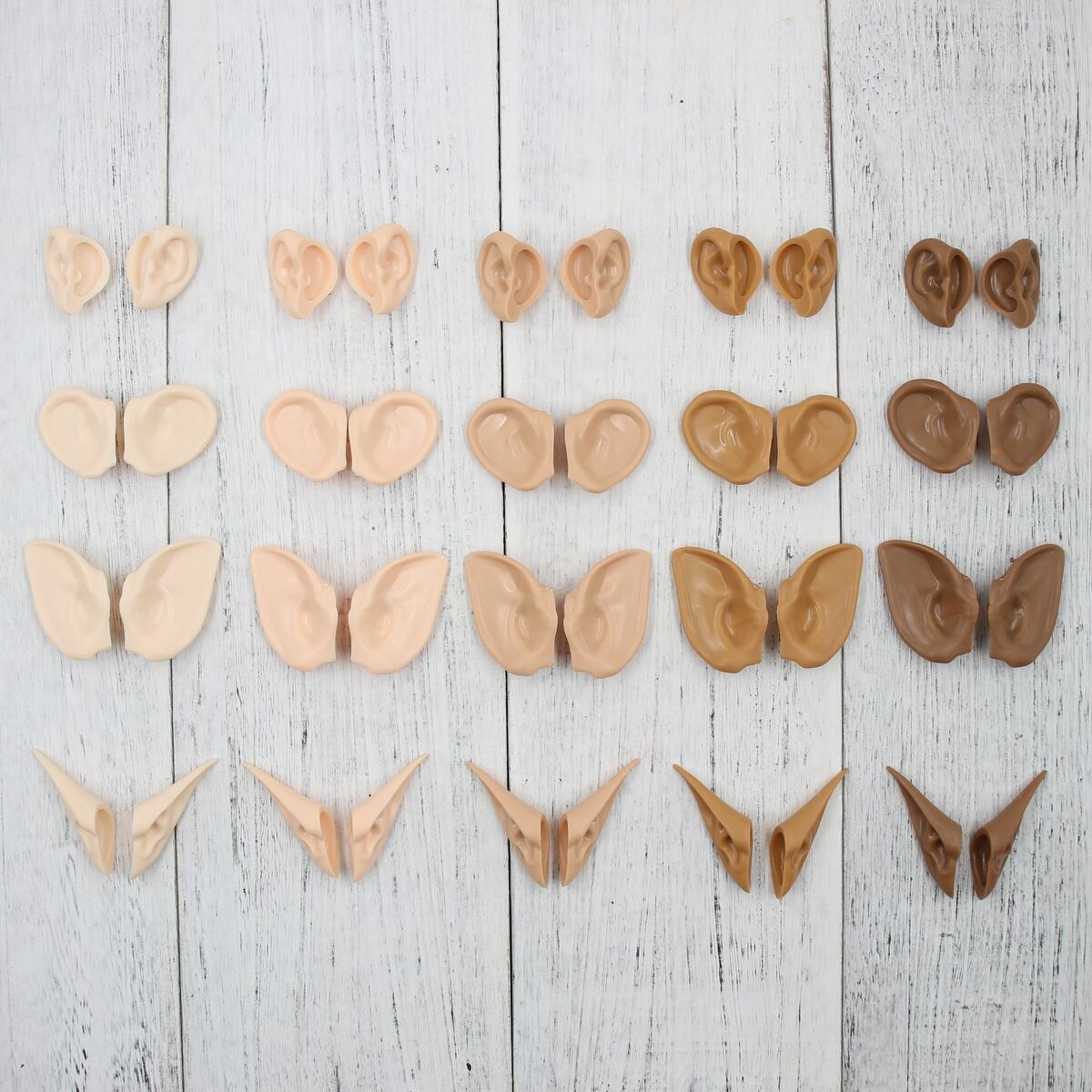 エルフ耳 大きな耳 ブライス アイシードール カスタムドール アクセサリー 1/6 かわいい タイプ3