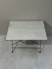 白天板の折りたたみロッドテーブル