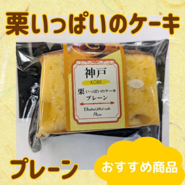 神戸栗いっぱいのケーキ　プレーン