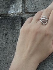 #211 (infinity ring) silver925 ring