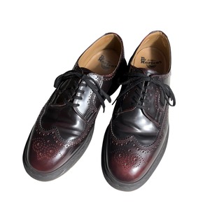 Dr.Martens patent leather wingtip shoes