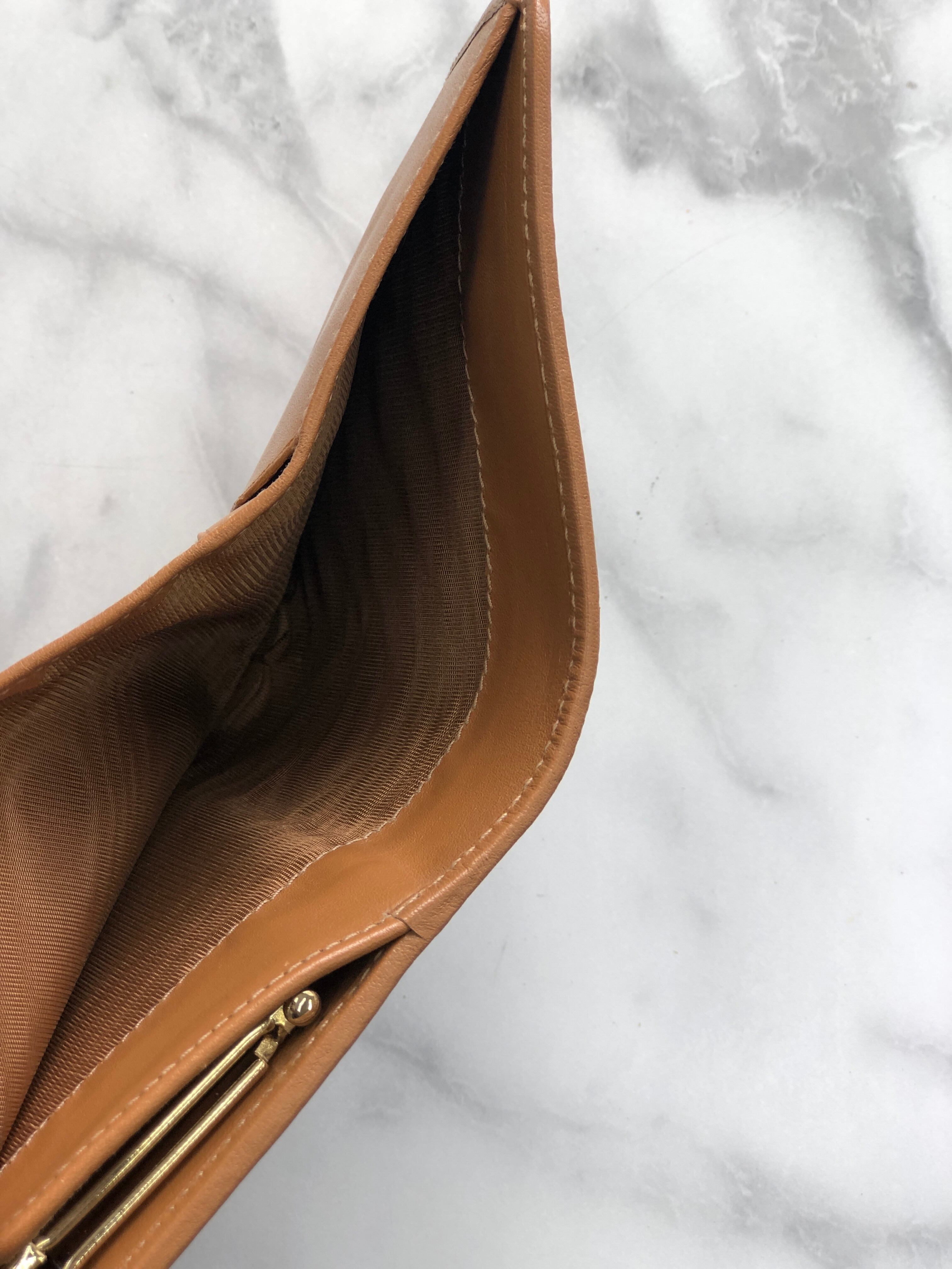 CELINE セリーヌ マカダム トリオンフ PVC レザー コンパクト