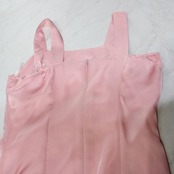 【日本製社交ダンス衣装】ワンピース ドレス ツーピース ピンク 無地 シンプル かわいい 可愛い 上品 気品 清楚 Lサイズ