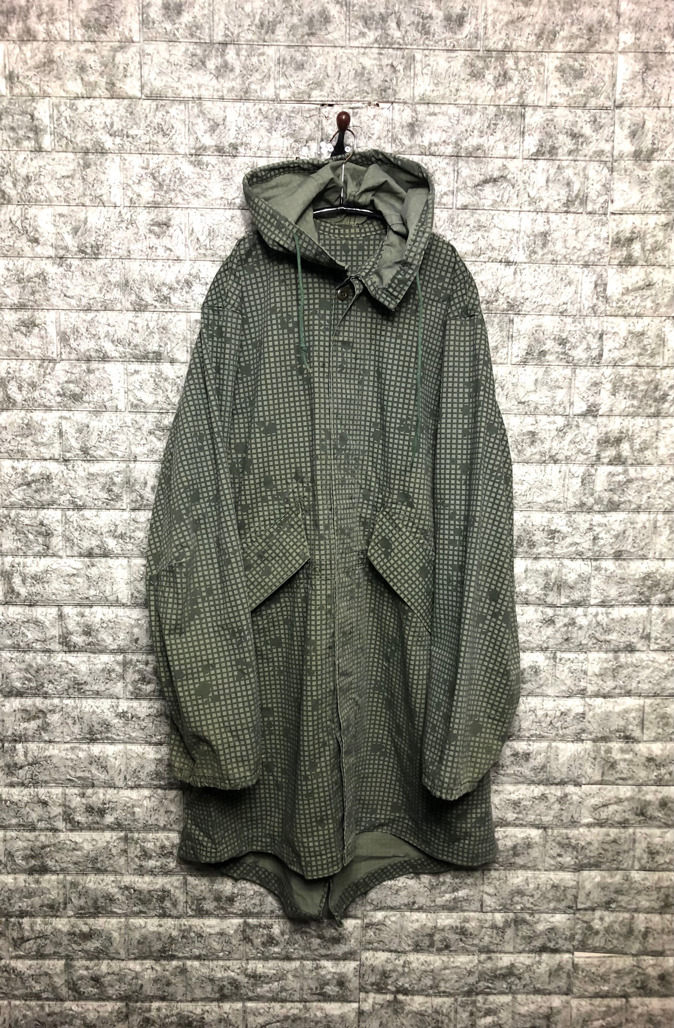 80s 米軍 U.S.ARMY ミリタリー てらさ ナイトカモ グリーン ライナー付き