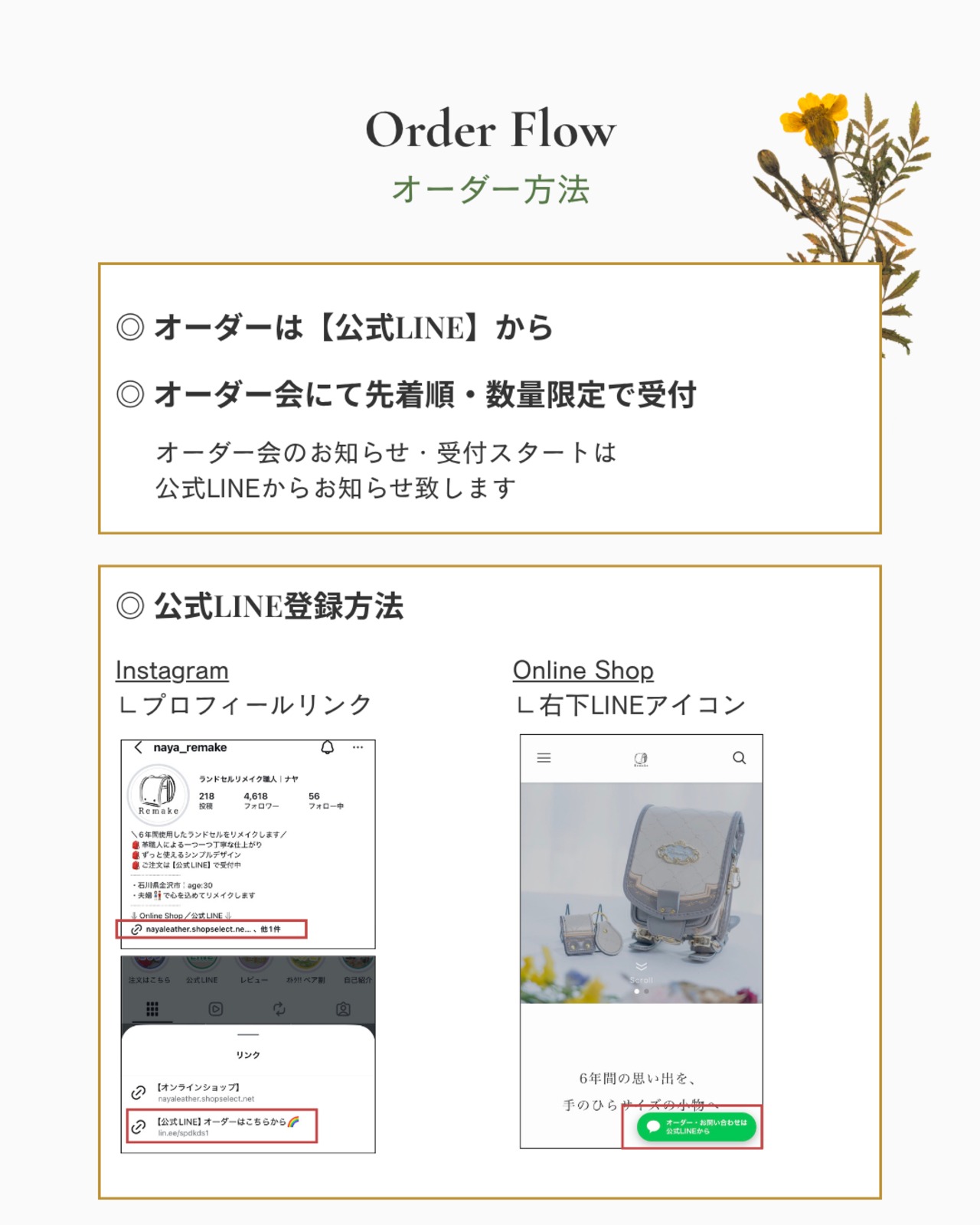 Y様専用【ランドセルリメイク】ミニミニランドセル〈革小物5点セット〉