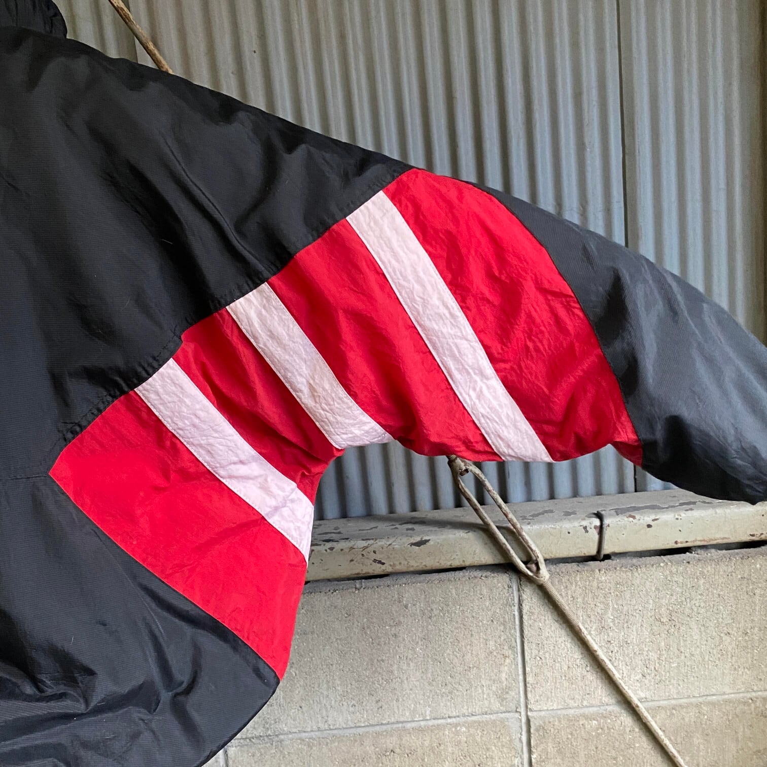 ビッグサイズ 90年代 スターター NBA シカゴブルズ 中綿 ハーフジップ