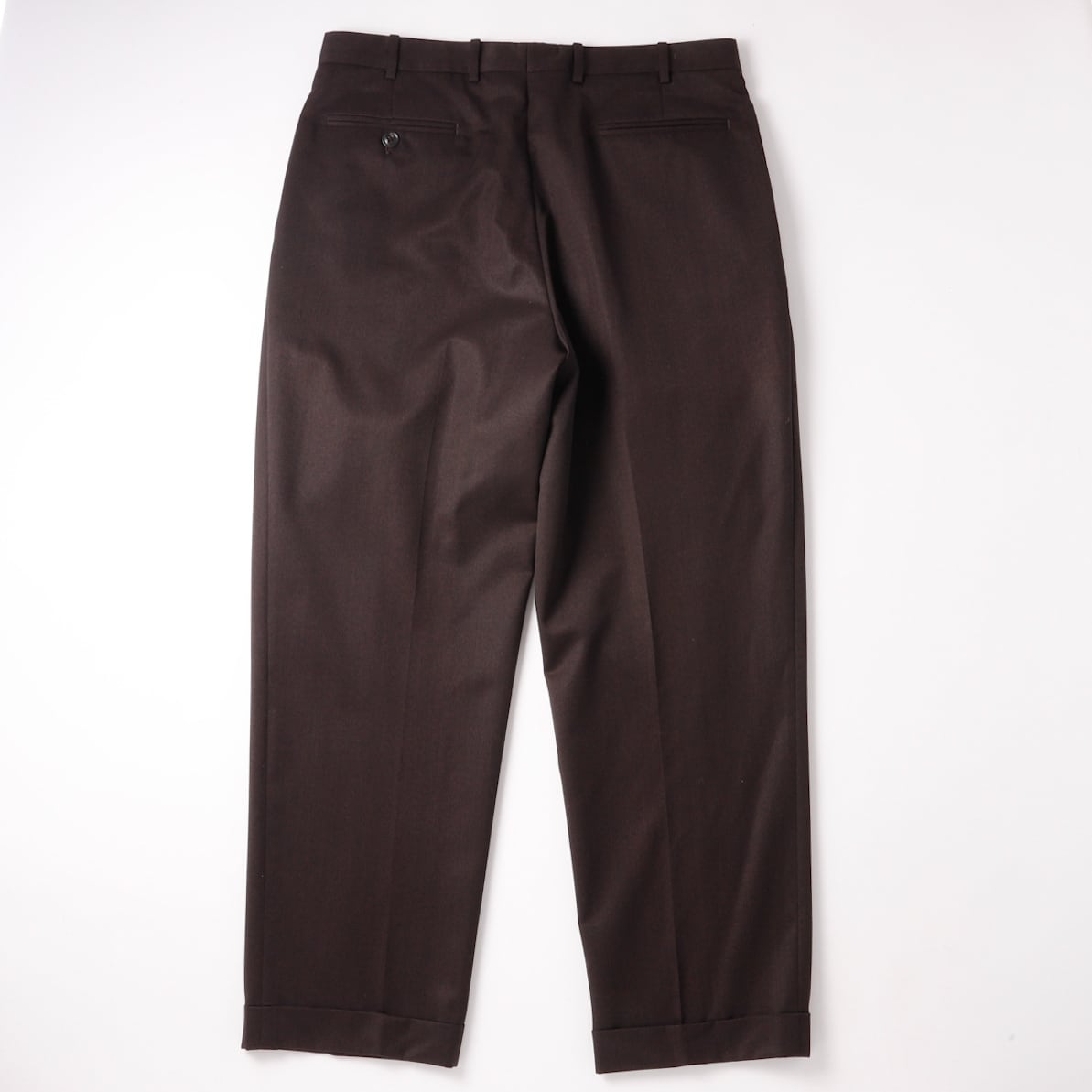 極美品】Special vintage slacks pants W35 brown made in ITALY 極美品】Special vintage slacks pants W35 brown made in ITALY