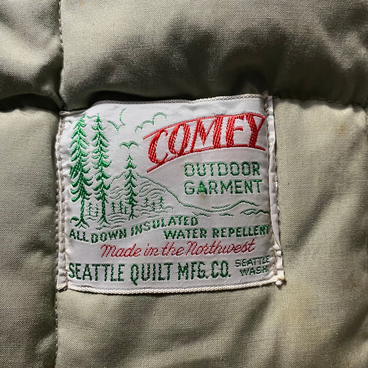 vintage 1950’s COMFY hunting jacket & down jacket