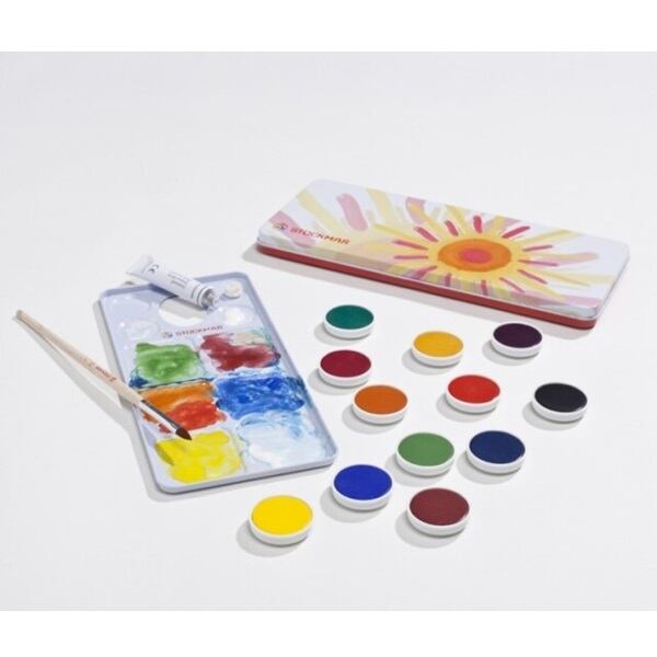 水彩絵の具 13色缶用 単色1個 | 【でいじーや】木のおもちゃ・絵本