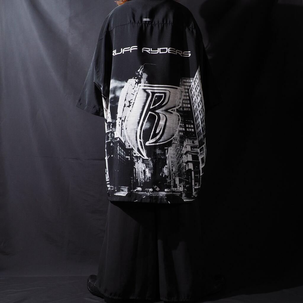 Ruff riders King Over silhouette full printed SS shirt