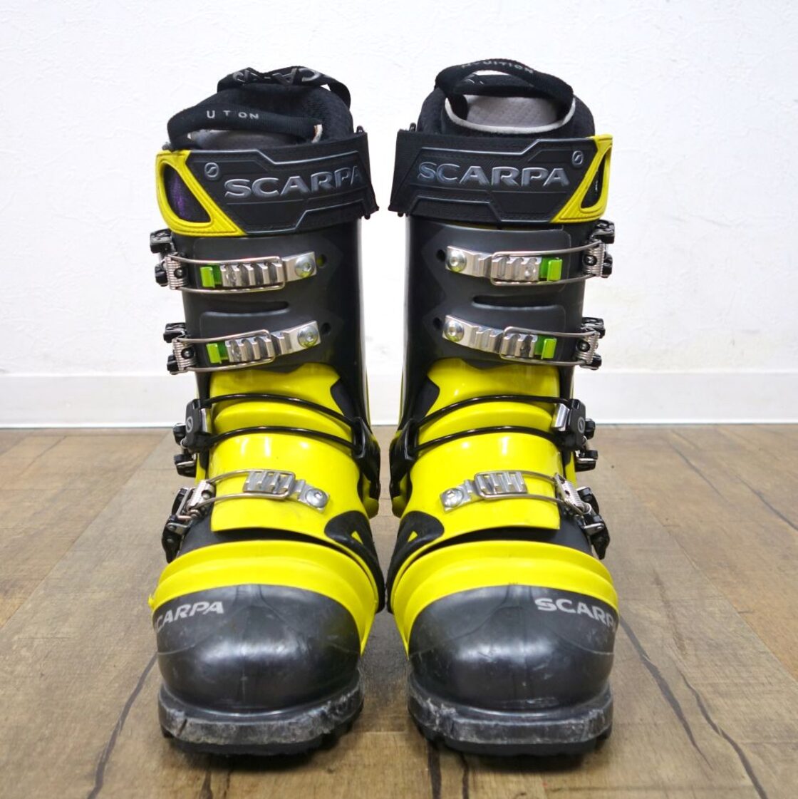 スカルパ SCARPA TX COMP NTN テレマーク スキーブーツ 25.5cm バック 