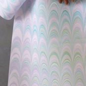 「人魚の鱗の煌めき」ピーコック〜セオアルファ〜セオアルファ〜浴衣・夏着物・単衣