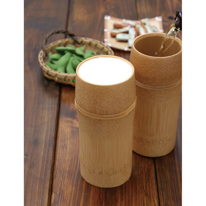 すす竹ロクロ籐巻ビアジョッキ 【96-124】 | 雅竹オンラインショップ