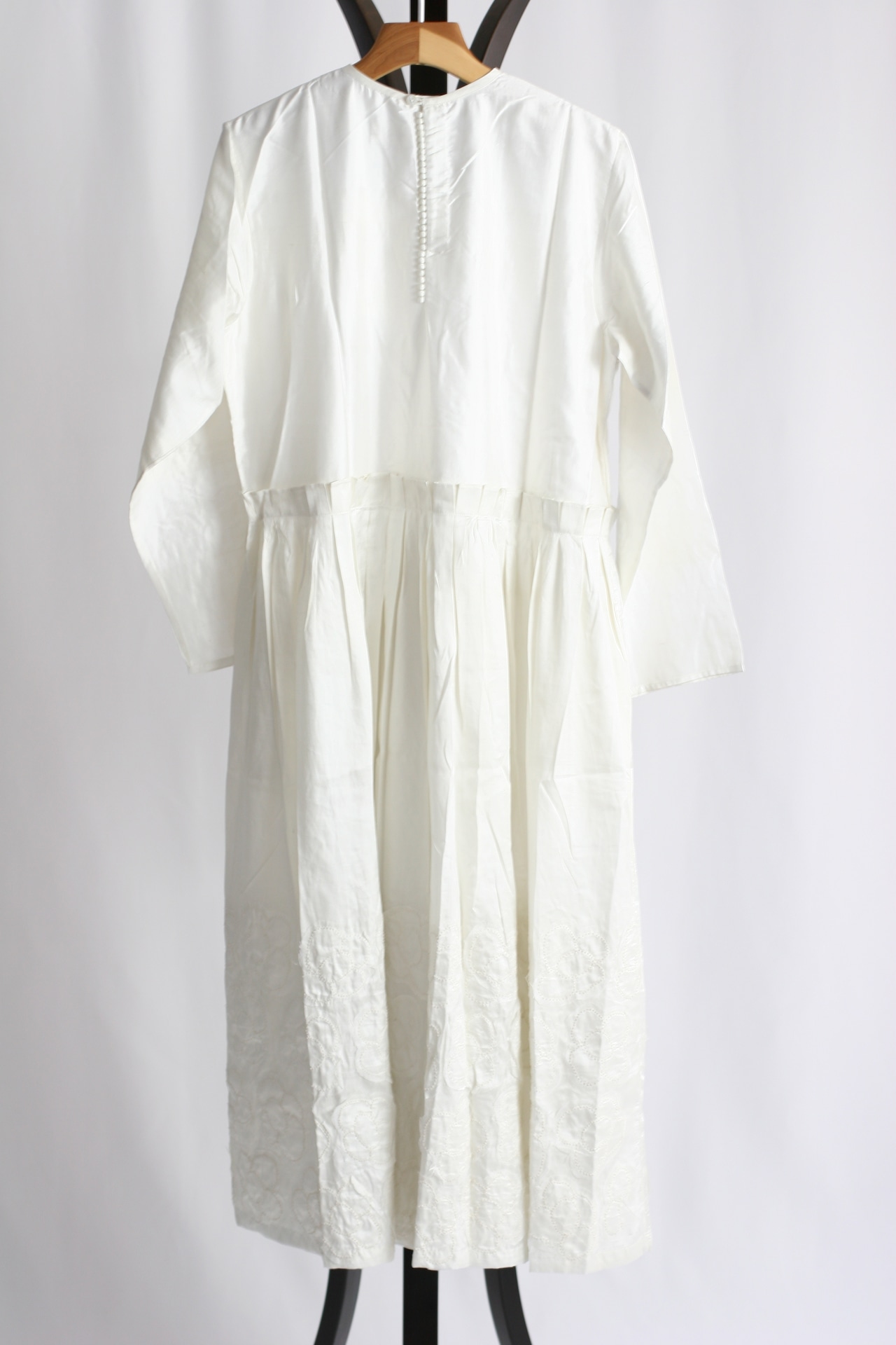 【BUNON】Khadi Silk Flower Dress(BN2652)