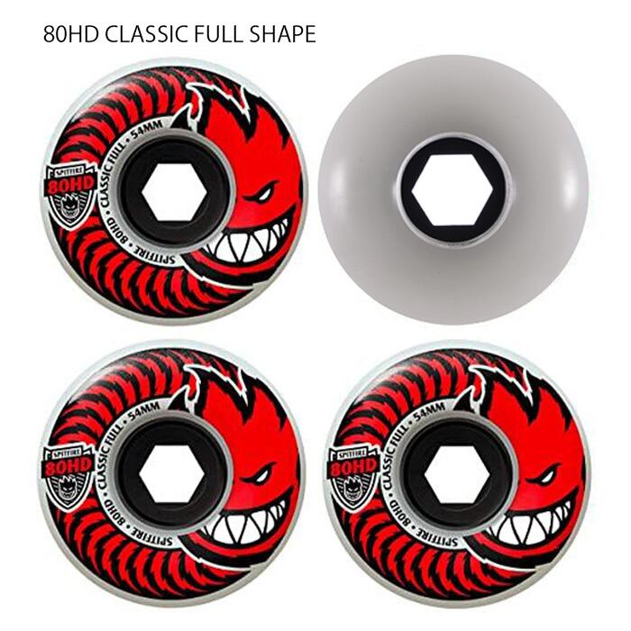 Spitfire Classic Full 56mm 80hd Clear Skateboard Wheels Spitfire Classic Full 56mm 80hd Clear Skateboard Wheels