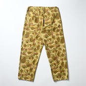 BOWWOW / DUCK HUNTER CAMO FIELD PANTS (裏側)