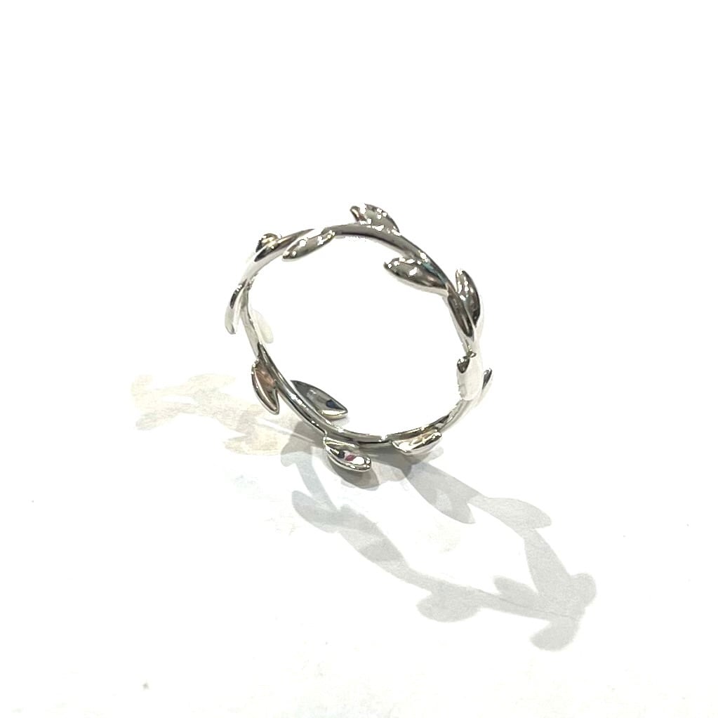 TIFFANY&CO.】2291 パロマ・ピカソ オリーブリーフリング 11.5号