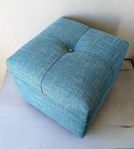 イタリア製 猫足 スツールM（ゴブラン） 外寸サイズ 47.0x33.0xh43.5cm