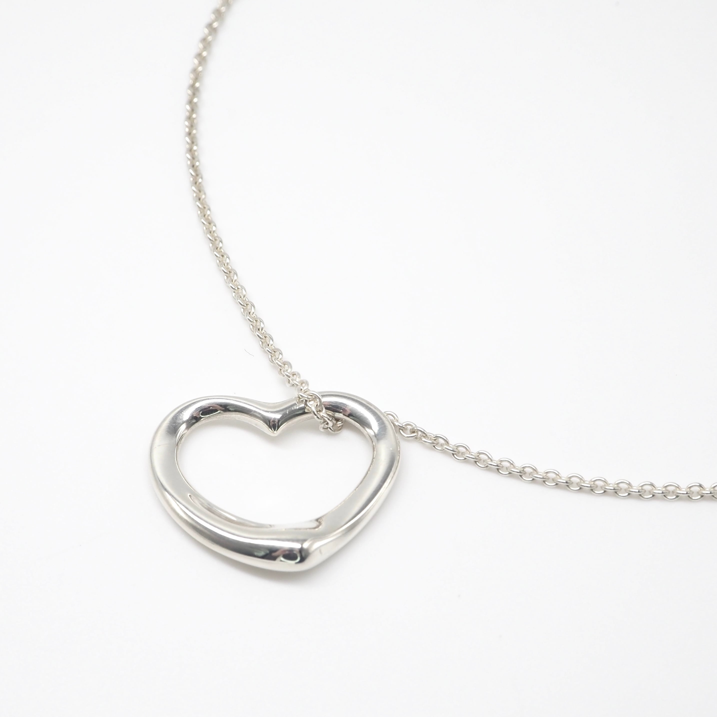 Tiffany&Co. オープンハート ネックレス シルバー925 ティファニー