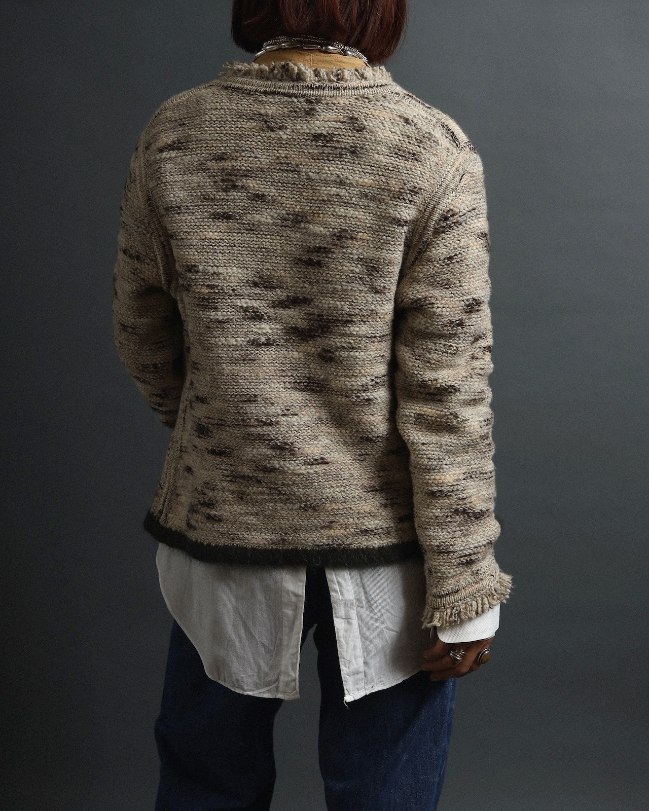 1999's Chanel / Knit Jacket - 1 Green